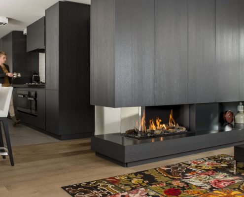 Room Divider 3 Large 10cm kader vlakke achterwand